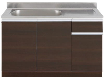 【アイオ】KW plus シリーズ 流し台（単体）［流し台　間口1350㎜］KW-1350