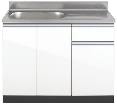 【アイオ】KW plus シリーズ 流し台（単体）［流し台　間口1050㎜］KW-1050