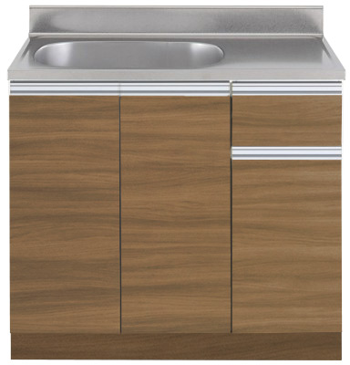 【アイオ】KW plus シリーズ 流し台（単体）［流し台　間口900㎜］KW-900