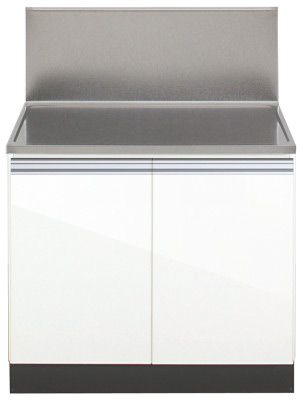 【アイオ】KW plus シリーズ 流し台（単体）［ガス台　間口700㎜（バックガード付）］KW-700GB