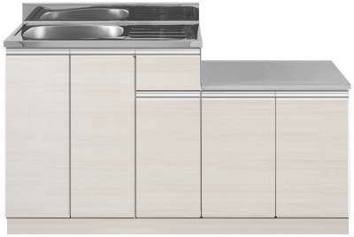 【アイオ】セクショナルキッチン　LW plusシリーズ ［流し台　間口1400mm］LW-1400SG