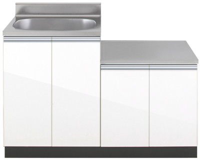 【アイオ】セクショナルキッチン　LW plusシリーズ ［流し台　間口1200mm］LW-1200SG