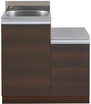 【アイオ】セクショナルキッチン　LW plusシリーズ ［流し台　間口800mm］LW-800SG