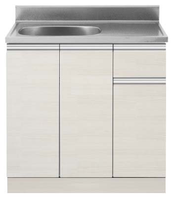 【アイオ】セクショナルキッチン　LW plusシリーズ ［流し台(単体)］LW-800