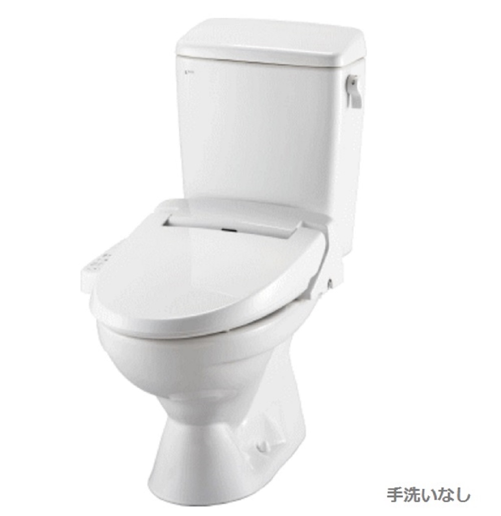 【LIXIL】LN便器＋便座セット [床上排水・手洗なし・シャワー便座]C-180P＋DT-4540＋CW-D11