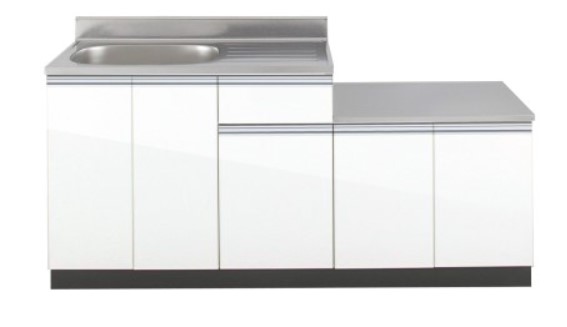 【アイオ】セクショナルキッチン　LW plusシリーズ ［流し台　間口1700㎜］LW-1700SG