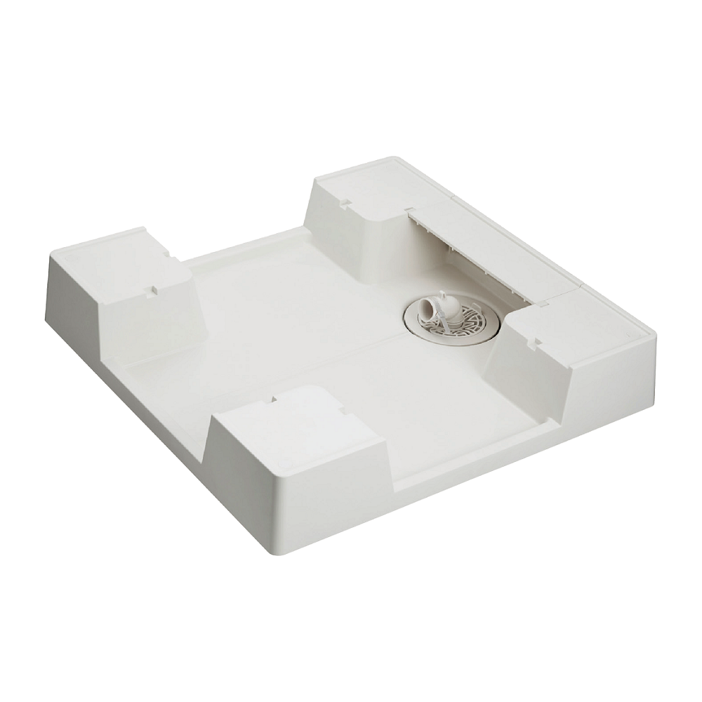 【ナスラック】洗濯機用防水パン［かさ上げ・W640・縦トラップ付］TNMK6464TCW