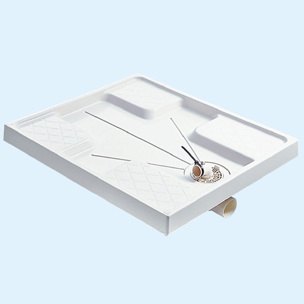 【ナスラック】洗濯機用防水パン［W740・縦トラップ付］TNM740TCW