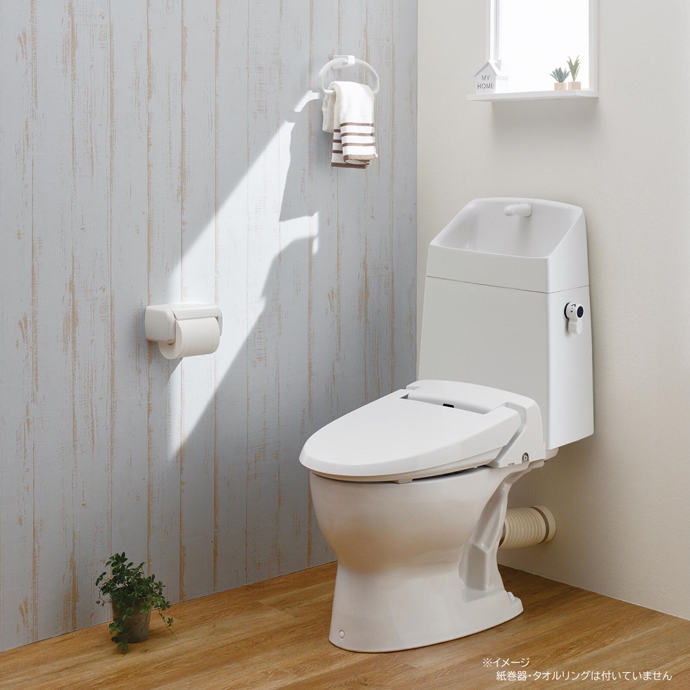 【ジャニス工業】バリュークリンⅢ［樹脂タンク・手洗いあり・壁排水］SC8091-PGB+SV2000-1EM/BW1